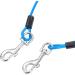 TOPWAY Dog Tie Out Cable 9m/30ft Galvanized Steel Dog Leads with Swivel Hooks Dog Tether Chain for Outdoor Yard and Camping Puppy Pets and Dogs Blue - Buy Online on GoSupps.com