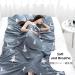 Azarxis Cotton Sleeping Bag Liner - Lightweight Travel Sheet for Camping and Backpacking - White, Size L - Buy Online on GoSupps.com