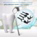 Kcabrtet Dental Photo Contrast Black Background Plate Autoclavable Dental Oral Cheek Retractors Photographic Background Black Backdrop - Buy Online on GoSupps.com