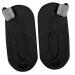Mens Invisible Socks 1 Pair Separator Boat Socks Features Socks for Women Mens Sock Tools for Men Correcting Socks Bunion for Men Adjusters Polyester Fiber Polyester Sebs Black 17.8x8cm