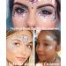 White Body Glitter Gel with Holographic Chunky Glitters - 50g for Festivals, Raves, Concerts | Mermaid-Inspired Glitter for Eyes, Lips, Hair, Nails - Buy Online on GoSupps.com