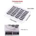 Buy Andy's Orchids 3D Faux Mink False Eyelashes - 14 Pairs Russian Strips Fluffy & Voluminous Lashes for a Natural Look - Buy Online on GoSupps.com
