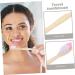Buy Homsfou 100th Disposable Toothbrush with Sensitivity Toothpaste - Travel-Friendly Manual Plastic Toothbrush (1 Pack) in Assorted Colors - Buy Online on GoSupps.com