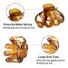 Big Claw Hair Clips for Thick Hair - 3.2'' Octopus Clips - Strong Hold Jumbo Hair Clip - 6 Packs (Black & Brown) - Buy Online on GoSupps.com
