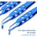 dijiusidy Eyelid Tweezers Non-Slip Cleaning Clips Clogging Removal Clamps Adults Women Men Cosmetics Tools Health Care Accessories Small Rectangle Tip - Buy Online on GoSupps.com