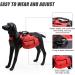 Blackdoggy 2-in-1 Water-Repellible Expedition Backpack for Medium & Large Dogs - Ideal for Hiking Camping & Travel - Buy Online on GoSupps.com