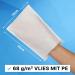 200 ARNOMED Disposable Washcloths - Water-Repellent Fleece & PE for Babies Children & Adults - Gentle Dry Wash Gloves for Personal Care - Buy Online on GoSupps.com