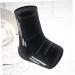 Silicone Ankle Brace - Support for Sprained Ankle | 1pc 24x12cm Black - International Shipping Available - Buy Online on GoSupps.com