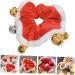 FRCOLOR 1pc Christmas Hair Tie Holiday Hair Ropes Christmas Seasons Scrunchies Holiday Elastic Hair Holiday Hair Ties Santa Claus Ponytail Holder Coral Fleece The Bubble Miss South Korea - Buy Online on GoSupps.com