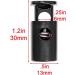 1/4 Inch Heavy Duty Barrel Cord Lock Toggle Stop Sliders - Use with Paracord Drawstrings Accessory Cordage and More (10 Pack) - Buy Online on GoSupps.com