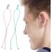 Buy Flexible BTE Hearing Aid Clip for Kids | Pink & Green Protection Rope | Durable Outdoor Accessories - International Shipping Available - Buy Online on GoSupps.com
