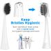 Burst Replacement Toothbrush Heads - Charcoal Bristles, 4 Count with Covers - Buy Online on GoSupps.com