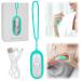 Domigard Sleep Aid Machine Microcurrent Sleep Aid Holding Device USB Charging Microcurrent Holding Sleep Instrument for Insomnia Relief Relieve Anxiety and Stress(Turquoise) Cyan