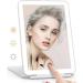 Jack & Rose Travel Mirror with Light  Folding Travel Mirror Led Lighted Makeup Mirror Fold Mirror