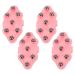 4 pieces-shaped massage shoe manual glove massage device with 7 360-degree magnetic trolley balls cellulite massage device muscle pain relief glove