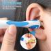 Ear Wax Remover, Spiral Ear Wax Removal Tool, Reusable Earwax Removal Kit, Safe Ear Cleaner with 16 Pcs Soft and Flexible Replacement Tips, for Adult and Kids 16pcs