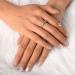 Sethexy French Short Pink Sparkle False Fingernails - 24 Glossy Acrylic Nail Tips with Glue for Women & Girls - Buy Online on GoSupps.com