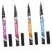 Beavorty Black Waterproof Eyeliner Liquid Eyeliner Women Eyeliner Colorful Eyeliner No Smudge Waterproof Pen 1 count (Pack of 1) As Shown