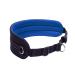 LASALINE Canicross Belt Belly Belt for Dog Leash Dogtrekking Belt in Black Blue
