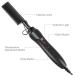 Hot Comb Hair Straightener - Portable Electric Heated Brush for Wet & Dry Hair Anti-Scald Curling Iron for Wigs - Quick Heating Straightener (Black - Buy Online on GoSupps.com