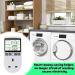 Lotvic Digital Temperature Controller Thermostat Plug Socket with Backlight LCD Screen - Heating Cooling Timer for Homebrew Greenhouse Reptile Terrarium (UK Plug) - Buy Online on GoSupps.com