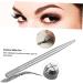 WOONEKY 1pc Pointed Manual Slender Eyebrow Silver Thin Single-end Multifunction Pen Embroidery - Buy Online on GoSupps.com