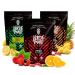 Verde Mate Yerba Mat Set 3x400g - Frutos Tropicales Energia Menta Limon