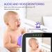 Remote Pan-Tilt-Zoom Baby Monitor | 3.5 Large Screen, Night Vision, Two-Way Talk, Room Temperature, Lullabies | 960ft Range - Buy Online on GoSupps.com