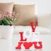 4 Inch Unfinished White Wood Letters for Wall Decor - Decorative Standing Letters for Craft and Home Projects - Buy Online on GoSupps.com