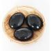 Orientrea Black Tourmaline Palm Stone - Healing Crystal Worry Stone - Buy Online on GoSupps.com