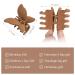 JALANCY Butterfly Claw Clips 8-Piece Set - Neutral Color Hair Clamps for Women & Girls with Strong Hold - Matte Jaw Clips for Thick & Thin Hair in Brown, Khaki, Black, Ivory & Light - Non-Slip Design - Buy Online on GoSupps.com