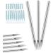 Vsnnsns Stainless Steel Piercing Needles Set - 10G 12G 13G 14G 16G 18G 20G | Body Piercing Kit for Nose, Septum, Belly, Cartilage, Tragus, and More - Buy Online on GoSupps.com