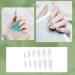 Acrylic Nail Tips Multi-Size Lightweight Nai Tips 360 Pieces Multi-Purpose Use for DIY Nail Art Decoration for Nail Shop (05#) - Buy Online on GoSupps.com