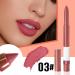 BingBrush 3 Colors Crayon Matte Longwear Lipstick Pack Set - Moisturizing Lipliner with Sharpener - Ultimate Lip Crayon for Makeup - Waterproof Velvet Lipgloss and Stain - (01 Pink Beige) - Nourishing Formula - Buy Online on GoSupps.com