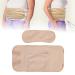 Castor oil packaging compress castor oil packaging wrap reusable with button castor oil-waist-waum-nack pack with adjustable rubber band prevention of oil leakage