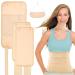 4PCS Waist Neck Oil Pack Set Castor Oil Pack Kit for Liver Comfortable Oil Pack Leak-Proof Oil Pack Mess-Free Oil Pack Wrap with Adjustable Elastic Strap Washable Reusable Knee Essential Oil Wrap