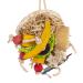 HappyBird | Shred-Partyplate | Happy Nature shredding toy - parakeets small parrots bird toys