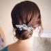 IYOU Crystal Bridal Hair Comb Blue Wedding Side Combs Sparkly Rhinestone Headpiece Prom Bride Bridesmaid Hair Accessories for Women - Buy Online on GoSupps.com