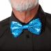 YUANZ Sequin Bow Tie & Suspenders Set - Y-Back Adjustable Unisex - Perfect for Cosplay & Parties (Blue) - Buy Online on GoSupps.com