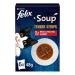 Felix Soup Cat Food Tender Strips Farm Selection Cat Food 6x48g Pack of 8
