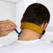 NekmateEVO+ (Deluxe Version) Neckline Shaving Template and Haircut Guide with Fully Adjustable Strap | DIY Hands-Free Cut Trim and Shave Use for Straight Lines | Non-Slip Skin Safe Silicone