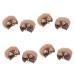 Beaupretty 4 Pairs bear ear hair clip hair style hairdo bear ears hair clips hair barrettes for girls hair accessories for women cute ears clips hair clip halloween bear ears headband lolita