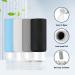 Moko 100ml Travel Bottles Set - 15 Silicone Containers for Shampoo Lotion Cream | Portable Travel Essentials with PVC Bag - Ideal for Men & Women - Black Gray Blue White - Buy Online on GoSupps.com