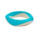 Fashionable bracelet Montessori bite ring jewelry for mothers tooth aid bangle dental baby dental aid pearls from milkmom (cream -colored - turquoise)