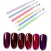 POPETPOP 1 Set Nail Pen Nail Brush Diy Nail Kits Nail Art Brush Nail Painting Grooming Kit Beauty Kits Nail Manicure Kit Nails Kit Nail Drawing Pen for Salon Nylon Pen Kit Cosmetic 16X0.8X0.8CM Assorted Color 1 - Buy Online on GoSupps.com