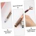 Baluue 3pcs Embroidery Pen Eyebrow Pen Brow Pencil Permanent Pen Makeup Pen Golden Crystal - Buy Online on GoSupps.com