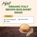Koalakoi Organic Rice - Short Grain Brown Rice (400g-4.5kg) | From Italy (400g) - Buy Online on GoSupps.com