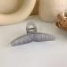 5.1 Inch Large Hair Claw Clips 4 Pack - Strong Hold Non-slip Jaw Clips for Thick Curly Hair - White Lightpink Water Blue Brown - Transparent - Buy Online on GoSupps.com