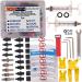 CYCEARTH Bicycle Brake Bleed Kit for Shimano TEKTRO MAGURA Zoom Bike Mineral Oil Hydraulic Disc Professional Tool Set Kit A