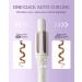 1 1/4 Inch Automatic Curling Iron - 1.25" Rotating Hair Curler Wand | Anti-Scald & Dual Voltage for Effortless Styling - Buy Online on GoSupps.com
